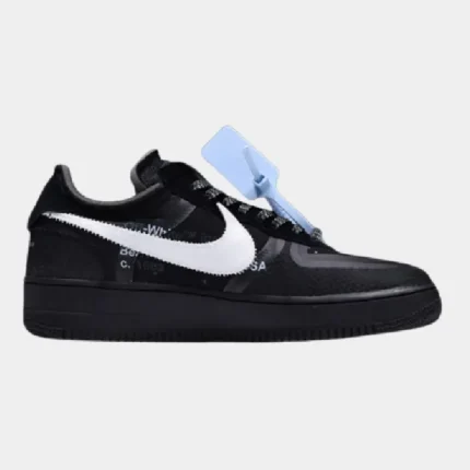Off White Nike Air Force 1 Low Black AO4606 001 (6)